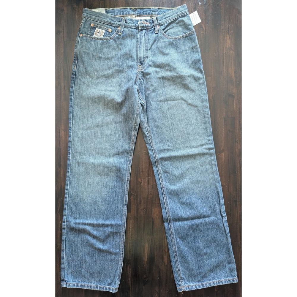 Cinch White Label Relaxed Fit Jeans Mens 33x32 Mid Rise Straight Leg
